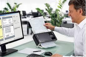 Escaneo de documentos empresariales